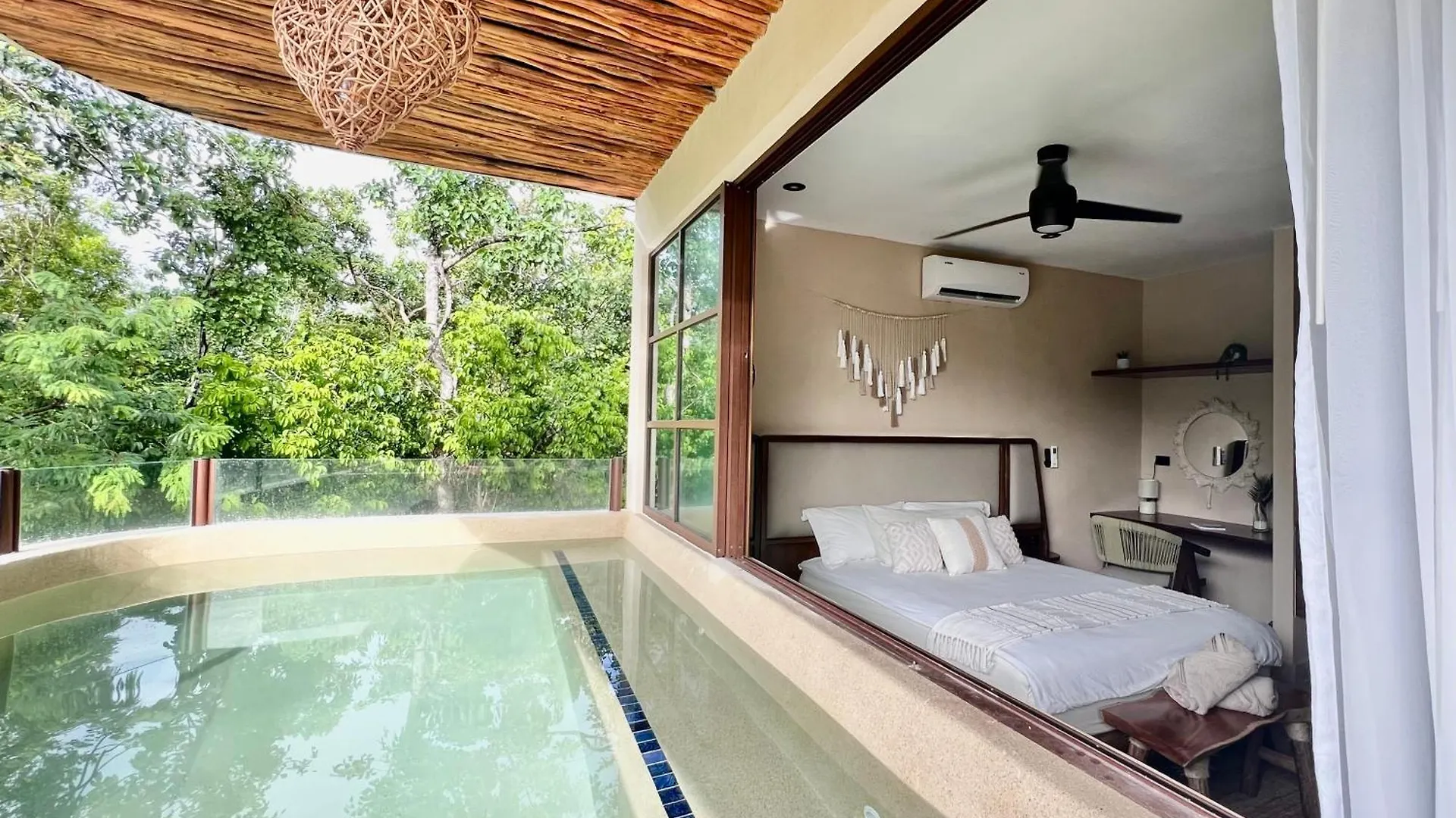 Casa Mica Tulum- Jungle View Oasis Near Beach Apartment Tulum